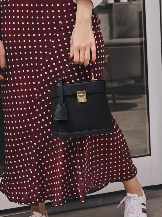 Saffiano Black